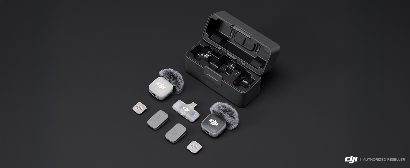 DJI Mic Mini 2 (2 TX + 1 Mobile RX + Charging Case) -scscs